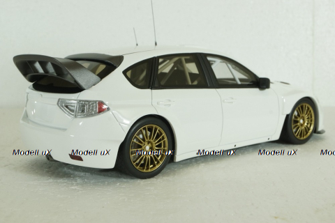 Subaru Impreza With customized parts , white, OT1037, OttO 1:18