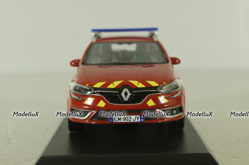 Renault Megane IV Estate Pompiers 2016, red, 517797, Norev 1:43