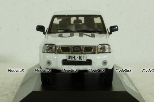 Nissan Navara (D22) Pick-Up  UN Liberia Peacekeeping 2007 white, JC433, JCollection 1:43 