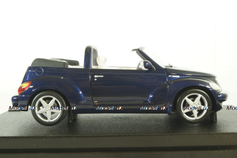 Chrysler PT cruiser cabrio, blue, 53839,  Hotwheels 1:18