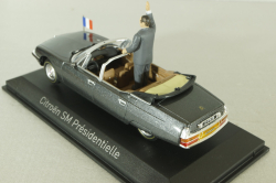Citroen SM Presidentielle Jacques Chirac, 1995, grey, 158706, Norev 1:43