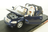 Chrysler PT cruiser cabrio, blue, 53839,  Hotwheels 1:18