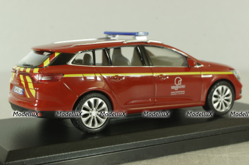 Renault Megane IV Estate Pompiers 2016, red, 517797, Norev 1:43