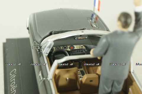 Citroen SM Presidentielle Jacques Chirac, 1995, grey, 158706, Norev 1:43