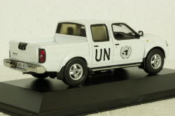 Nissan Navara (D22) Pick-Up  UN Liberia Peacekeeping 2007 white, JC433, JCollection 1:43 