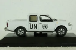 Nissan Navara (D22) Pick-Up  UN Liberia Peacekeeping 2007 white, JC433, JCollection 1:43 