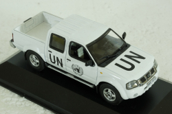 Nissan Navara (D22) Pick-Up  UN Liberia Peacekeeping 2007 white, JC433, JCollection 1:43 