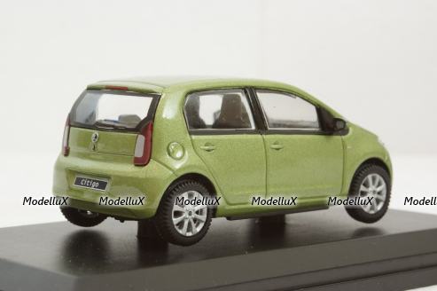 Skoda Citigo, spring green metallic, 143AB020QD, Abrex 1:43