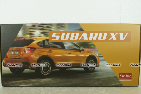 Subaru XV, chrystal white pearl, 5572, SunStar 1:18