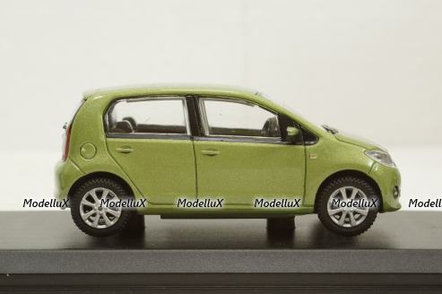 Skoda Citigo, spring green metallic, 143AB020QD, Abrex 1:43