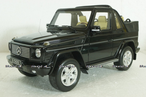 Mercedes G500 Convertible W460 G-wagon , black, OT1040, OttO 1:18