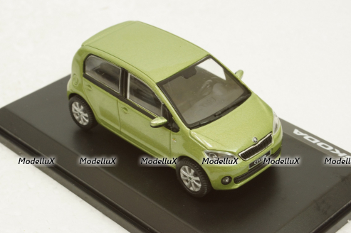 Skoda Citigo, spring green metallic, 143AB020QD, Abrex 1:43