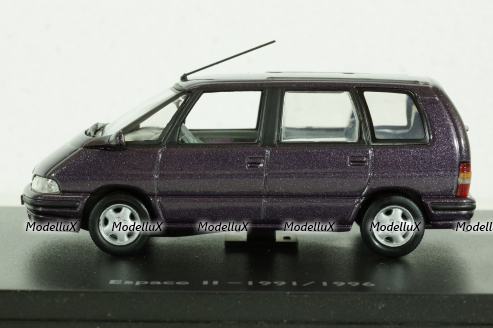 Renault Espace II, 1991, Purple-Metallic, UH23413, Universal Hobby 1:43