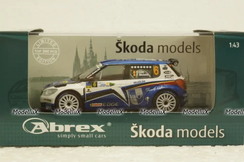 Skoda Fabia S2000 (facelift 2010), Islas Canarias 2011 #6, Loix-Miclotte, 143LE604I, Abrex 1:43