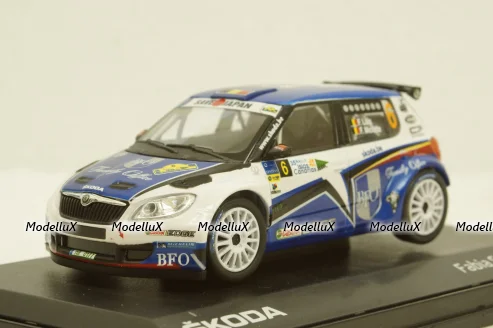 Skoda Fabia S2000 (facelift 2010), Islas Canarias 2011 #6, Loix-Miclotte, 143LE604I, Abrex 1:43