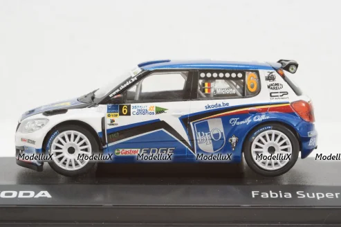 Skoda Fabia S2000 (facelift 2010), Islas Canarias 2011 #6, Loix-Miclotte, 143LE604I, Abrex 1:43