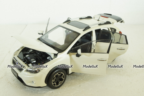 Subaru XV, chrystal white pearl, 5572, SunStar 1:18