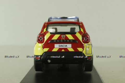 Dacia Duster Pompiers de la Creuse de 2020, red, 509049, Norev 1:43  Уценка!