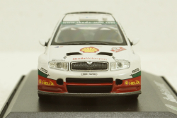 Skoda Fabia WRC Evo II , Rallye Japan 2005,  #12 Mikko Hirvonen, 143XAB601TF, Abrex 1:43