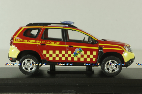 Dacia Duster Pompiers de la Creuse de 2020, red, 509049, Norev 1:43  Уценка!