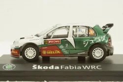 Skoda Fabia WRC Evo II , Rallye Japan 2005,  #12 Mikko Hirvonen, 143XAB601TF, Abrex 1:43