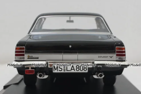Opel Diplomat V8 1969, black, 183687, Norev 1:18