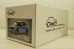 Mini Cooper S, blue/black, OT982, Otto 1:18