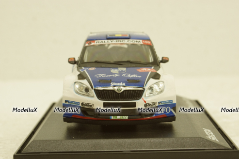 Skoda Fabia S2000 (facelift 2010), Rallye Monte Carlo 2011, #5 Loix-Miclotte, 143LE604H, Abrex 1:43