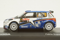 Skoda Fabia S2000 (facelift 2010), Rallye Monte Carlo 2011, #5 Loix-Miclotte, 143LE604H, Abrex 1:43