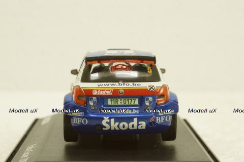 Skoda Fabia S2000 (facelift 2010), Rallye Monte Carlo 2011, #5 Loix-Miclotte, 143LE604H, Abrex 1:43