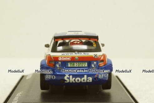 Skoda Fabia S2000 (facelift 2010), Rallye Monte Carlo 2011, #5 Loix-Miclotte, 143LE604H, Abrex 1:43