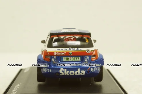 Skoda Fabia S2000 (facelift 2010), Rallye Monte Carlo 2011, #5 Loix-Miclotte, 143LE604H, Abrex 1:43