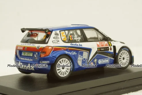 Skoda Fabia S2000 (facelift 2010), Rallye Monte Carlo 2011, #5 Loix-Miclotte, 143LE604H, Abrex 1:43