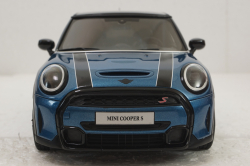 Mini Cooper S, blue/black, OT982, Otto 1:18