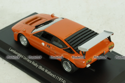 Lamborghini Urraco Rally Bob Wallace 1974, orange, Leo Models 1:43