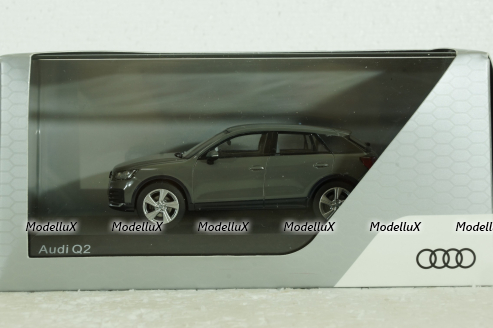 Audi A2 2016, grey, 501.16.026.33, Iscale 1:43