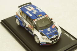 Skoda Fabia S2000 (facelift 2010), Rallye Monte Carlo 2011, #5 Loix-Miclotte, 143LE604H, Abrex 1:43
