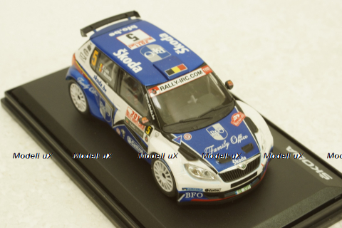 Skoda Fabia S2000 (facelift 2010), Rallye Monte Carlo 2011, #5 Loix-Miclotte, 143LE604H, Abrex 1:43