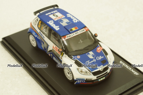 Skoda Fabia S2000 (facelift 2010), Rallye Monte Carlo 2011, #5 Loix-Miclotte, 143LE604H, Abrex 1:43