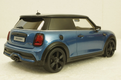 Mini Cooper S, blue/black, OT982, Otto 1:18