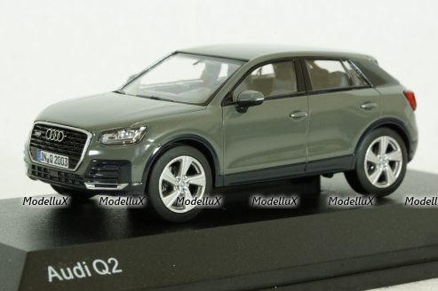 Audi A2 2016, grey, 501.16.026.33, Iscale 1:43