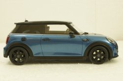 Mini Cooper S, blue/black, OT982, Otto 1:18