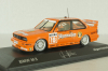BMW M3 (E30) #20 A.Hahne, Jägermeister DTM 1992, orange, Minichamps 1:43