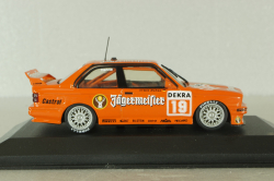 BMW M3 (E30) #20 A.Hahne, Jägermeister DTM 1992, orange, Minichamps 1:43
