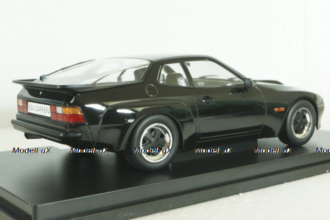 Porsche 924 Carrera GT (1981) black with black wheels, MCG18198, MCG 1:18