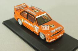 BMW M3 (E30) #20 A.Hahne, Jägermeister DTM 1992, orange, Minichamps 1:43