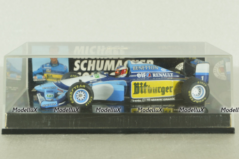 Benetton Renault B 194/B 195 M.Schumacher 1995, 510954391, Minichamps 1:43
