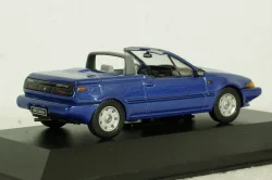 Volvo 480 Turbo Cabriolet 1990 blue, AVC023, Atlas Volvo Collection, 1:43