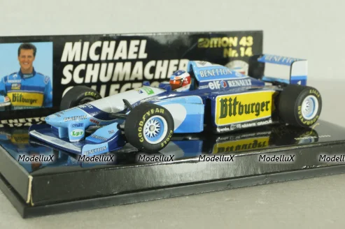 Benetton Renault B 194/B 195 M.Schumacher 1995, 510954391, Minichamps 1:43
