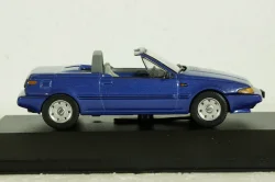 Volvo 480 Turbo Cabriolet 1990 blue, AVC023, Atlas Volvo Collection, 1:43